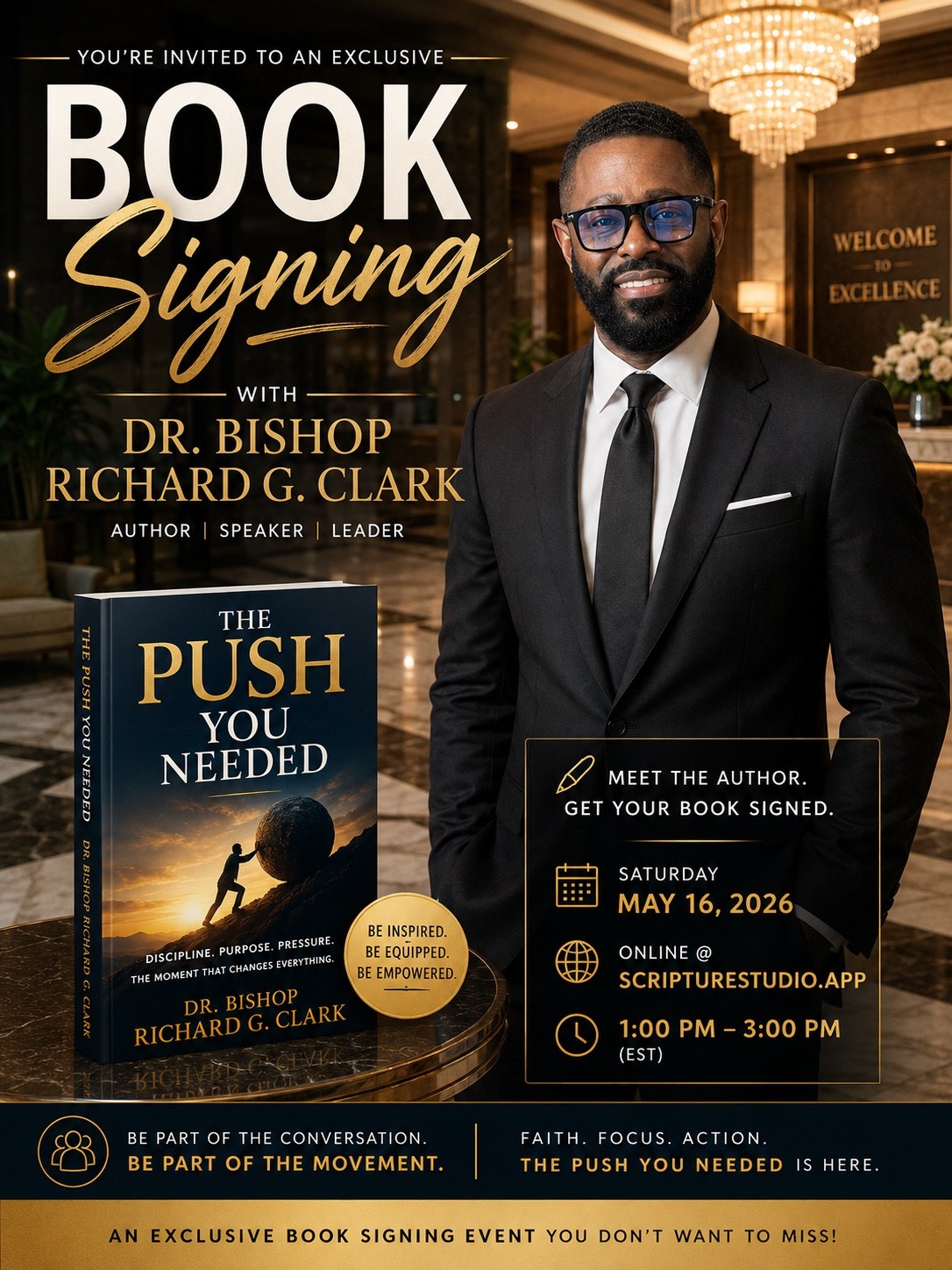 Studio 1B featured book invitation